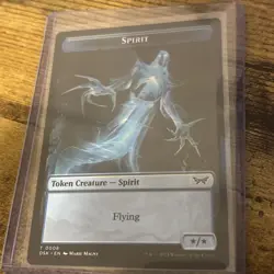 Manifest / Spirit - 18/6 - Token - DSK - NM - MTG Magic the Gathering - Image 2