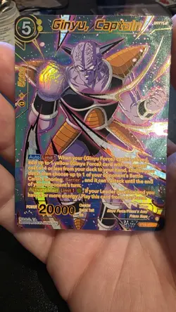 BT29-069 SPR Ginyu, Captain Dragon Ball Z Super Card Game - Image 3
