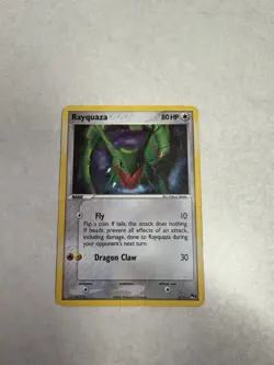 Pokemon TCG Rayquaza Holo Rare Card 3/17 Pop Series 1 - Image 1