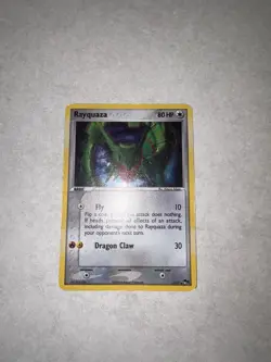 Pokemon TCG Rayquaza Holo Rare Card 3/17 Pop Series 1 - Image 3