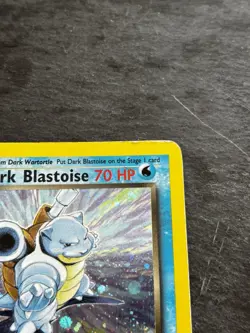 Wizards of the Coast Pokemon Team Rocket Dark Blastoise 3/82 Holo Rare 1999 LP - Image 4