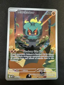 Marshadow 146/132 Illustration Rare Mega Evolution Pokemon Holo Near Mint - Image 1