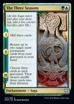 The Three Seasons -Foil Near Mint MTG Kaldheim - Image 1