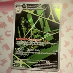 Pokemon TCG Team Rocket's Spidops 187/182 Sv10 Destined Rivals IR Holo 130 HP - Image 1