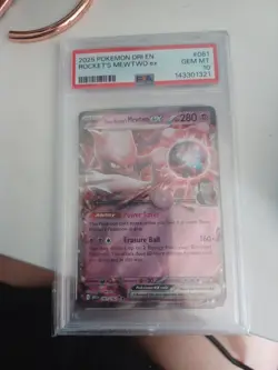 Pokemon TCG Team Rocket's Mewtwo EX Destined Rivals 081/182 - Image 1