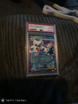 2025 Pokemon Mega Abomasnow EX #036 PSA 10 Gem Mint – Mega Evolution EX - Image 1