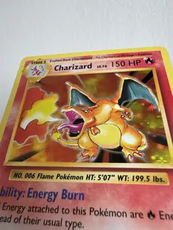 2016 Pokemon XY Evolutions Charizard Holo Rare 11/108 NM - Image 4