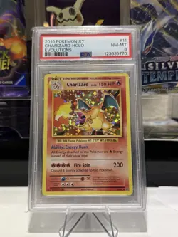 Charizard 2016 Pokemon TCG XY Evolutions Holo 11/108 PSA 8 English - Image 1