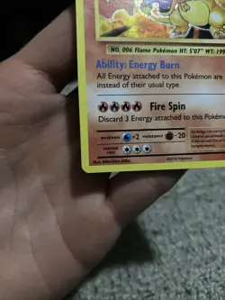 Pokemon TCG Charizard XY Evolutions Holo Rare Card 11/108 NM - Image 3
