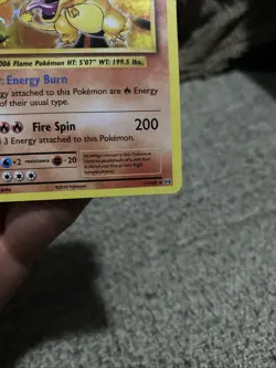 Pokemon TCG Charizard XY Evolutions Holo Rare Card 11/108 NM - Image 4