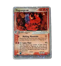 Pokemon TCG Magcargo ex 95/97 EX Dragon Holo Ultra Rare 100 HP English - Image 1
