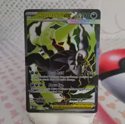 Pokemon TCG - Mega Darkrai EX 101/084 - Pitch Black - Holo Ultra Rare Card - Image 1