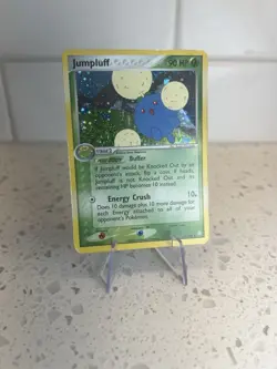 Jumpluff SWIRL Holo Rare 11/109 EX Team Rocket Returns Pokemon Card 2004 MP - Image 1