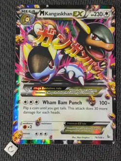 M Kangaskhan EX 79/106 - Flashfire Ultra Rare Holo Pokemon TCG NM - Image 1