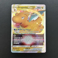 Pokemon TCG Dragonite VSTAR Holo Ultra Rare Card 050/078 Pokemon Go - Image 2