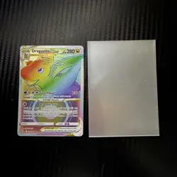 Dragonite VSTAR 081/078 Pokemon GO Secret Rare Holo - Image 1