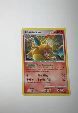 Pokemon TCG Charizard LV.60 Platinum Arceus Holo Rare Card 1/99 - Image 1