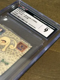 Persian CGC 9 Mint Amada 1999 Super DX Gold Sticker D138 Pokemon TCG Pop 2 JP - Image 3