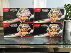 Pokemon TCG Prismatic Evolutions Surprise Box Lot of 4 - Image 1