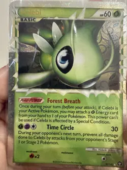 Celebi (Prime) - Triumphant 92/102 Holo Card Rare - Pokemon TCG 2010 - Image 1