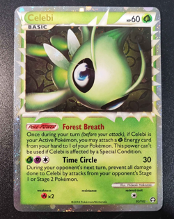 Celebi (Prime) - Triumphant 92/102 Holo Card Rare - Pokemon TCG 2010 - Image 1