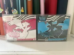 Pokemon TCG Black Bolt and White Flare Sealed ETB Elite Trainer Box - 1 Of Each - Image 1