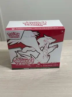Black Bolt and White Flare POKEMON CENTER ETB Elite Trainer Box SEALED SET - Image 2