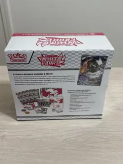 Black Bolt and White Flare POKEMON CENTER ETB Elite Trainer Box SEALED SET - Image 3