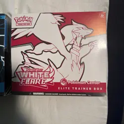 Black Bolt and White Flare POKEMON CENTER ETB Elite Trainer Box SEALED - Image 3
