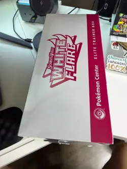 Black Bolt and White Flare POKEMON CENTER ETB Elite Trainer Box SEALED SET - Image 4