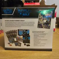 Pokemon Center Black Bolt And White Flare Etb Fully Sealed Mint Condition - Image 4