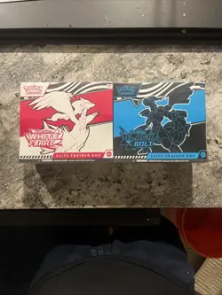 Pokemon TCG Black Bolt and White Flare ETB - FACTORY SEALED - Image 1