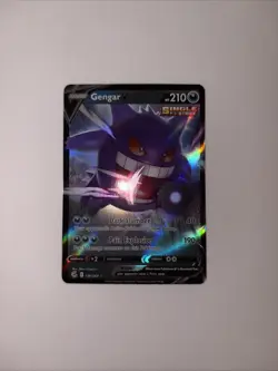 Pokemon TCG Gengar v Fusion Strike Ultra Rare Card Swsh08: 156/264 NM Condition - Image 3