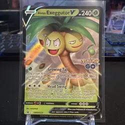 Alolan Exeggutor V SWSH225 Sword & Shield Promo Ultra Rare Holo NM Pokemon TCG - Image 1
