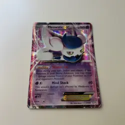 Pokemon Meowstic EX 37/83 Generations 20th Anniversary ULTRA RARE - Image 1