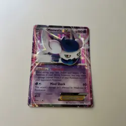 Pokemon Meowstic EX 37/83 Generations 20th Anniversary ULTRA RARE - Image 4