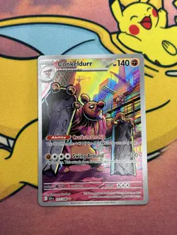 Pokemon TCG Conkeldurr 127/086 Black Bolt Set Near Mint - Image 1