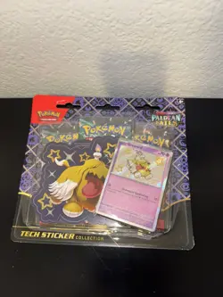 Pokemon Scarlet & Violet Paldean Fates: TECH Sticker Collection - Shiny Fidough - Image 1
