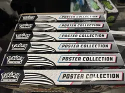Pokemon White Flare Black Bolt Unova Poster Collection Case 6 Boxes NEW! - Image 3