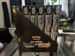 Pokemon White Flare Black Bolt Unova Poster Collection Case 6 Boxes NEW! - Image 4