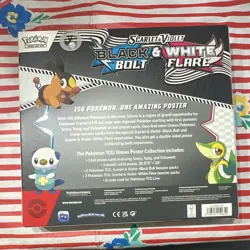 Pokemon TCG Unova Poster Collection S&V Black & White Bolt/White Flare 3 Promos - Image 2