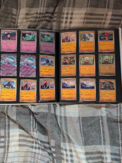 Pokemon TCG White Flare Binder Collection 105 Cards NM And Binder - Image 5