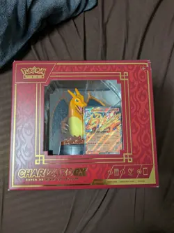 Pokemon Charizard ex Super-Premium Collection Box Promo Booster English - Image 1