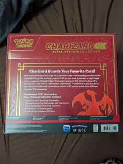 Pokemon Charizard ex Super-Premium Collection Box Promo Booster English - Image 4
