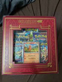 Pokemon Charizard ex Super-Premium Collection Box Promo Booster English - Image 5