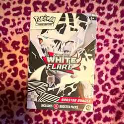 Pokemon TCG Scarlet & Violet—White Flare Booster Bundle 6 Packs English - Image 1