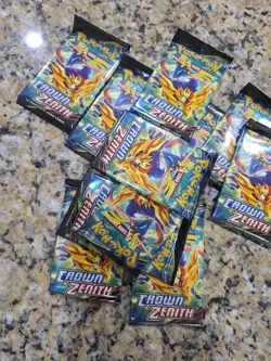 Pokemon TCG Sword & Shield Crown Zenith Booster Pack Sealed - Image 4