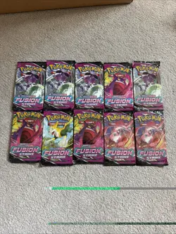 Pokemon TCG Sword & Shield Fusion Strike Booster Pack Sealed 820650809170 - Image 1