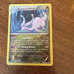 Goodra 60/98 Reverse Holo Rare Card XY Ancient Origins Pokemon TCG LP - Image 1