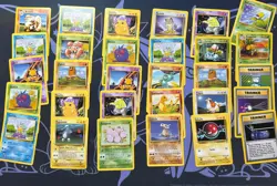 Pokemon TCG Base Set 2 Common Uncommons Job Lot Bundle 3 Excellent Condition - Image 1